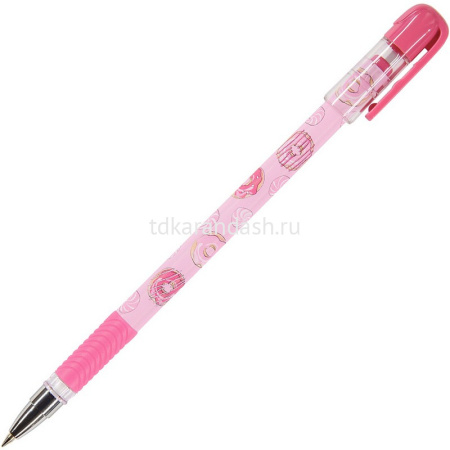 Ручка шариковая "MagicWrite. Сладкое настроение. Пончики" 0,5мм синяя 20-0240/27