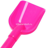 Лопатка детская 19см пластик, 4 цвета 01225 от магазина "Карандаш"
