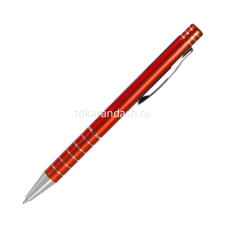Ручка РШ "Scotland" корпус-алюминий, покрытие оранжевый/матовый,отделка-гравировка,хром,клетка 17BP6