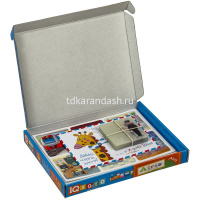 Лото для малышей "Профессии. Кто где работает?" пластик, Доронина Г.В. 978-5-8112-7378-2 от магазина "Карандаш"