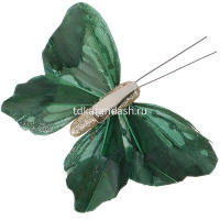 Украшение декоративное "Бабочка" 9,5см, 6 цветов полиэстер 374-465 от магазина "Карандаш"