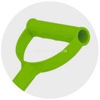 Каталка на палочке "Зайка" 16х13х24см пластик, 2 цвета (стучит по барабану) 01987 от магазина "Карандаш"