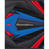 Тетрадь А5 96л линия "Абстракция" на скобе глянцевая ламинация 5 дизайнов 96Т5лВ2/086257 от магазина "Карандаш"