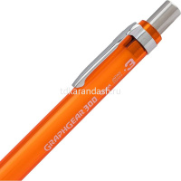 Карандаш автоматический профессиональный "Graphgear 300" 0,3мм корпус оранжевый PG313-TFX от магазина "Карандаш"
