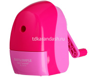 Точилка механическая 1 отв. 112х60х100мм пластик, цвет ассорти E0519 от магазина "Карандаш"