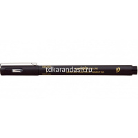 Ручка-кисть капиллярная "PINBR-500" черная, ультра тонкая 186905 от магазина "Карандаш"