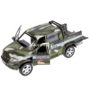 Машина "UAZ Pickup Военный" хаки, инерционная, металл 12см (открывающиеся двери) PICKUP-MIL от магазина "Карандаш"