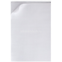 Блокнот А4 96л "В моменте" клетка, на спирали, жесткая подложка УФ-лак 093126 от магазина "Карандаш"