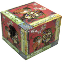 Шкатулка 12х12х9см, ассорти DH3017 от магазина "Карандаш"