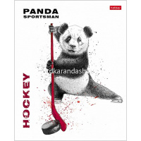 Тетрадь А5 48л клетка "Панда-Спортсмен" на скобе 5 дизайнов 48Т5В1/068036 от магазина "Карандаш"