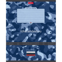 Тетрадь А5 18л клетка "Камуфляж" на скобе 5 дизайнов 18Т5В1/080097 от магазина "Карандаш"