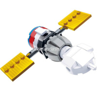 Конструктор "Космос" 58 деталей 14х16,5х4,5см пластик (фигурка 12,5см) 38-0731H от магазина "Карандаш"