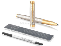 Ручка РЧ "Parker IM Premium Grey GT" F черная 1931686 от магазина "Карандаш"