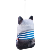 Кот в тельняшке 21х15см серый/белый PRIKT1 от магазина "Карандаш"