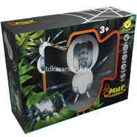 Паук р/у 29х23см черно-белый, пластик (пар, свет, звук) YS128А-30 от магазина "Карандаш"