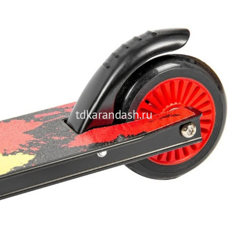 Самокат 2-х колесный трюковый L=65см ассорти, пластик/металл, колесо PU d=10см 2039-912 от магазина "Карандаш"