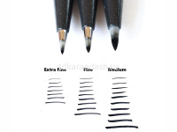 Фломастер-кисть для каллиграфии "Brush Sign Pen Extra Fine" черный XSES15EFA от магазина "Карандаш"