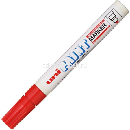 Маркер-краска "Paint PX-20" красный, пулевидный наконечник, толщина линии 2,2-2,8мм 77359