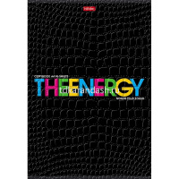 Тетрадь А4 96л клетка "THEBOOK" на скобе тиснение CROCO 3 дизайна 072855 от магазина "Карандаш"