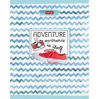 Тетрадь А5 48л линия "Enjoy your life" на скобе, 5 дизайнов 48Т5В2/052331 от магазина "Карандаш"