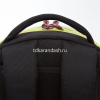 Рюкзак 28х41х20см, 700гр, 3 отделения, 2 кармана, с брелком, черный "Авокадо" RG-168-11/1 от магазина "Карандаш"