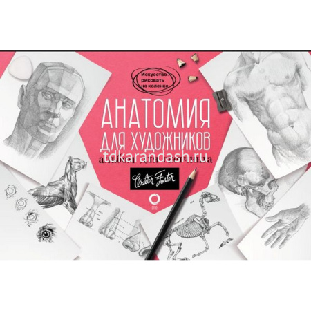 Альбом для скетчинга "Анатомия для художников" 112стр. 978-5-17-119736-0