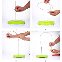 Игра "Отбей мяч" (в комплекте 2 ракетки для настольного тенниса, 3 мяча, основа для игры) Y9772-19 от магазина "Карандаш"