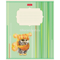 Тетрадь А5 12л линия "Совушки" на скобе 5 видов 12Т5В2/052506 от магазина "Карандаш"