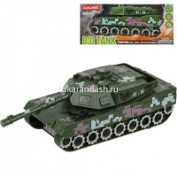 Картинка Танк на батарейках, пластик 16,5х7,5х6см (свет, звук) 1739731/HC019A от магазина "Карандаш" Танк на батарейках, пластик 16,5х7,5х6см (свет, звук) 1739731/HC019A от магазина "Карандаш"