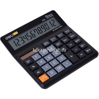 Калькулятор 12 разрядов 139х131х30мм черный EM01120 от магазина "Карандаш"