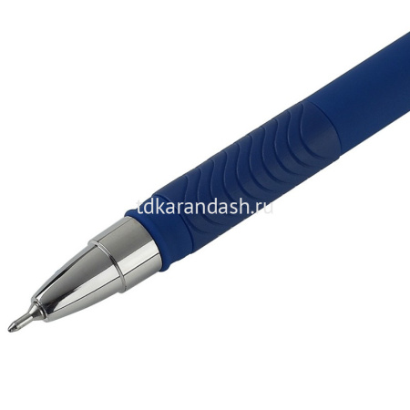 Ручка гелевая "SimpleWrite Navy" 0,5мм черная, синий корпус 20-0459 от магазина "Карандаш"