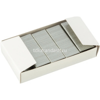 Скобы №24/6 1000шт. оцинкованные, в картонной коробке 324405 от магазина "Карандаш"