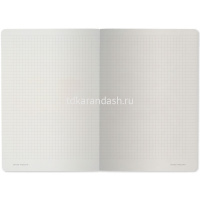 Тетрадь А5 40л клетка "Flora. Лесные ягоды" прошитый блок матовая ламинация Soft Touch 7-40-001/169 от магазина "Карандаш"