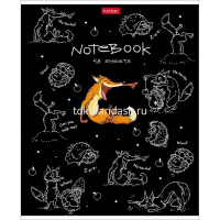 Тетрадь А5 48л клетка "Забавные животные" на скобе 5 дизайнов 48Т5В1/068128 от магазина "Карандаш"
