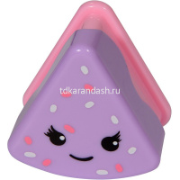 Точилка 1 отв. "FunGraphix. Кексик" 46х47х26мм с контейнером, пластик, 4 цвета 35-0038 от магазина "Карандаш"