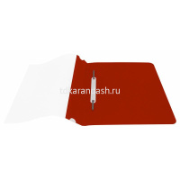 Папка-скоросшиватель Люкс А5 с прозрачным верхом красная PSL20A5RED от магазина "Карандаш"