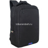 Рюкзак 29х41,5х18см, 740гр, 2 отделения, 2 кармана, черный световозвращающий RU-534-1/1