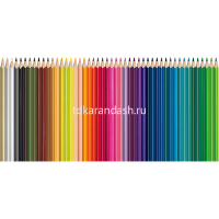 Карандаши 48 цветов "Color'Peps" трехгранные дерево, картон 832048 от магазина "Карандаш"