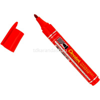 Маркер перманентный "Extra Large" красный, пулевидный наконечник, толщина линии 1-4мм N450BB-3 от магазина "Карандаш"