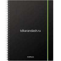 Тетрадь А4 80л клетка "Accent" на спирали, пластиковая обложка, на резинке 53142 от магазина "Карандаш"