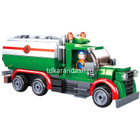 Конструктор "Город.Автозаправочная станция" 267 деталей 38х23,7х6,7см пластик M38-B0878 от магазина "Карандаш"