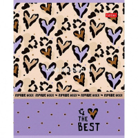 Тетрадь А5 24л клетка "Пушистый мишка" на скобе 5 дизайнов 24Т5В1/089536 от магазина "Карандаш"