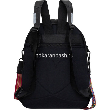 Рюкзак-сумка 37,5х29х15см, 630гр, 3 отделения, 3 кармана, черный RD-546-1/1 от магазина "Карандаш"