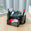 Подставка-органайзер 22х11х10см 9 отделений, сетчатая, металл, черная VS195412 от магазина "Карандаш"