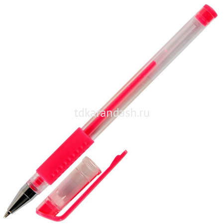 Ручка гелевая 0,6-0,9мм "LIPARI" чернила ассорти, резиновый грип, корпус пластик M-5510-50/1