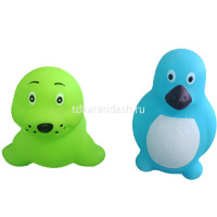 Набор для купания "Животные" 19х17см 6шт/уп., пвх LT387001 от магазина "Карандаш"