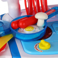 Игровой набор "Кухня" 49х30х62см, 26 предметов, (свет,звук), пластик CK11500/1872888 от магазина "Карандаш"