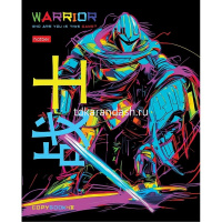Тетрадь А5 48л клетка "Color Warrior" на скобе глянцевая ламинация 5 дизайнов 089030 от магазина "Карандаш"