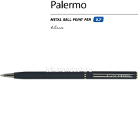 Ручка шариковая "Palermo" 0,7мм синяя, автомат, корпус сине-черный, металл 20-0250/05 от магазина "Карандаш"