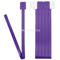 Набор закладок самоклеящихся 6 шт/уп 1,2х37,6см фиолетовые 2921-110 от магазина "Карандаш"
